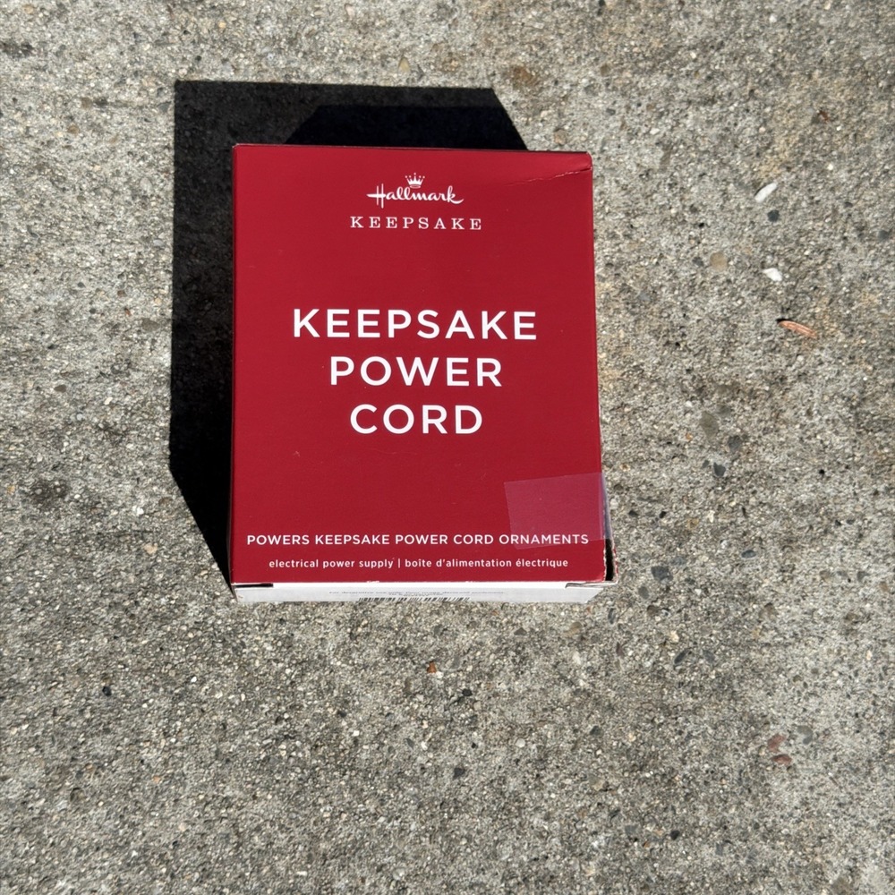 Hallmark KEEPSAKE POWER CORD for 7 Ornaments Power Supply Adapter 2017 & Later